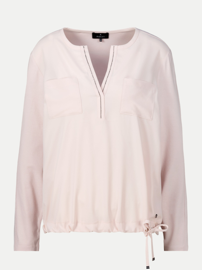 Monari Blusenshit mit Strass-Details bei Robert Ley