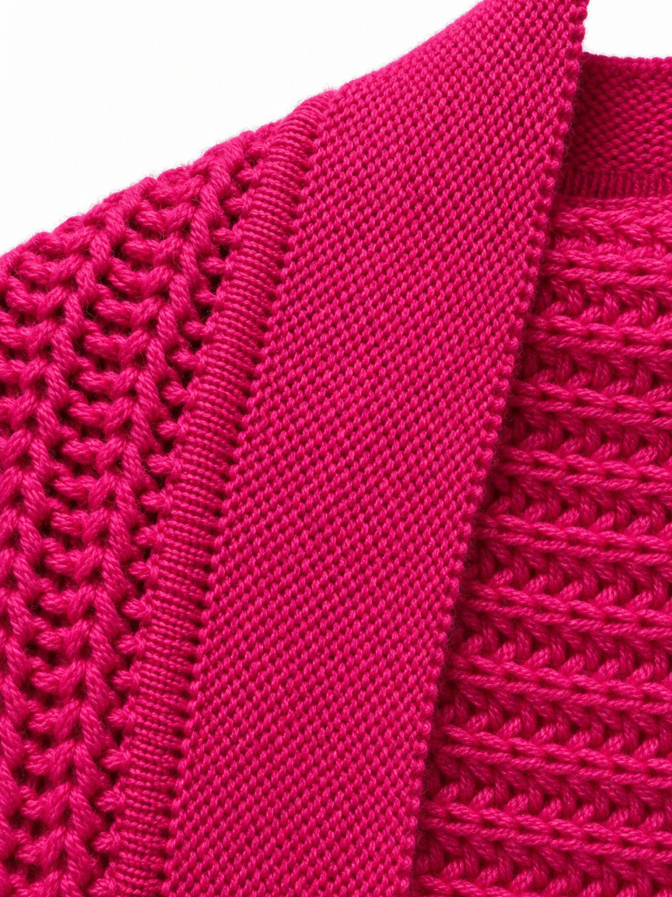 Robert Ley Strickcape aus Wolle-Kaschmir-Mix bei Robert Ley