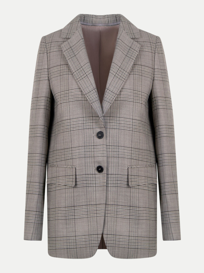 White Label Wollblazer im Glencheckdessin bei Robert Ley
