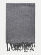 Jack & Jones JACSOLID WOVEN SCARF SN 179086-Grey Melange bei Robert Ley
