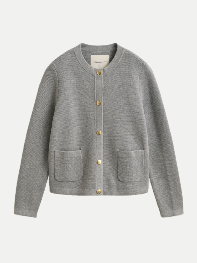 Gant Cardigan mit Schmuckknöpfen bei Robert Ley