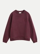 Gant Sweatshirt mit Logo-Stickerei 667-DARKENED WINE bei Robert Ley