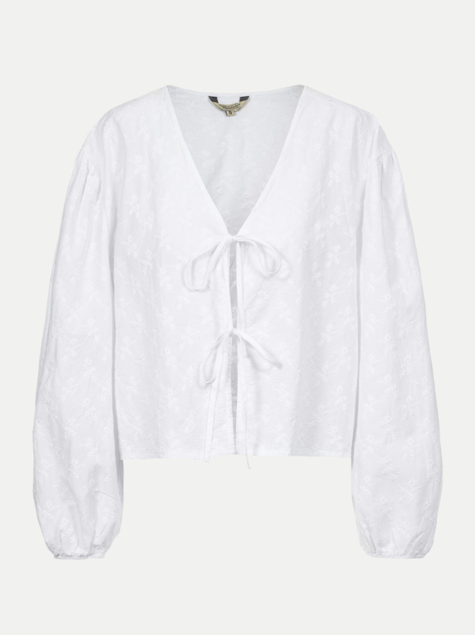 Herrlicher Bluse Robertina mit Bestickung bei Robert Ley