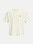 Jack & Jones T-Shirt mit Rückenprint JORATOCHA 177620-Antique White bei Robert Ley
