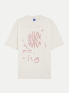 HUGO BLUE Oversized T-Shirt  mit Schriftzug 110-Open White bei Robert Ley