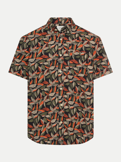 Camel Active Kurzarmhemd mit Blattprint bei Robert Ley