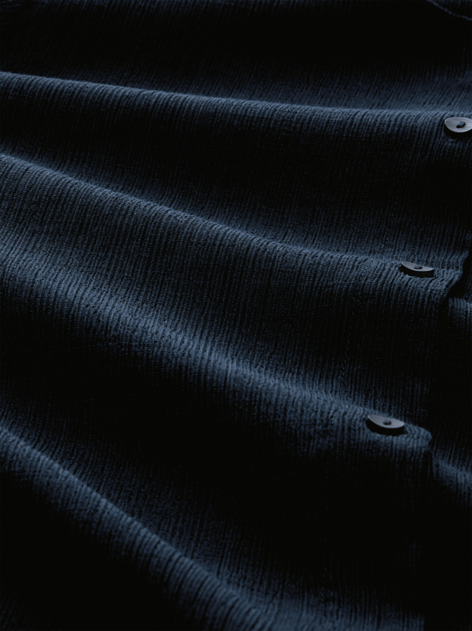 Tom Tailor Denim Crinkle Bluse mit Knopfleiste bei Robert Ley