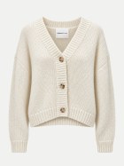 Robert Ley Strickjacke aus Wolle-Kaschmir-Mix 100 offwhite bei Robert Ley