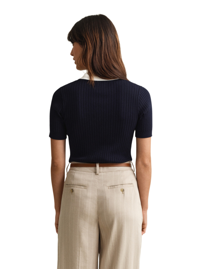 Gant Geripptes Poloshirt bei Robert Ley
