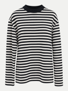 04651/ A trip in a bag Feinstrick-Langarmshirt Gestreift stripe1 bei Robert Ley