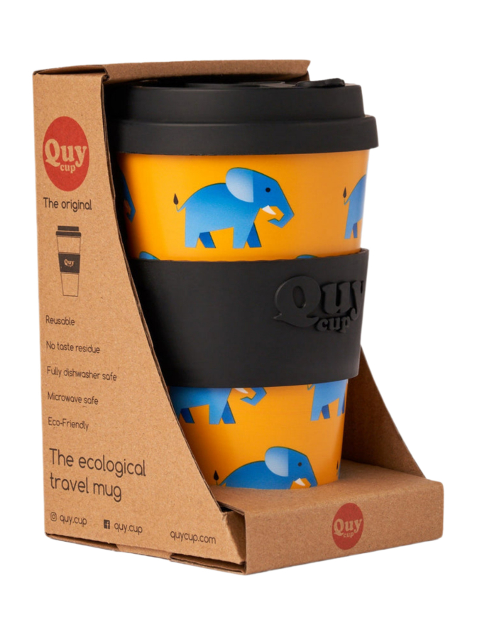 Quycup Travel Mug Elefant - 400ml bei Robert Ley