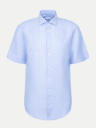 Seidensticker Kurzarm Leinenhemd 12-12 LIGHT BLUE bei Robert Ley