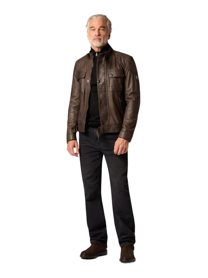 Belstaff Lederjacke Gangster bei Robert Ley
