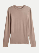 Opus Basicshirt  Sifa 20044-light mocca bei Robert Ley