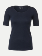 Cecil Basic T-Shirt Style Lena 15512-universal blue bei Robert Ley