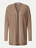 Cecil Basic Cardigan 17796-creamy mocha melange bei Robert Ley