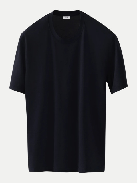 ETON T-Shirt aus Baumwoll-Seide-Mix bei Robert Ley