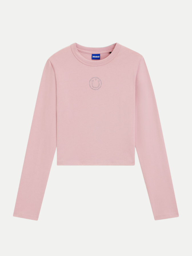HUGO BLUE Top aus Stretch-Baumwolle bei Robert Ley