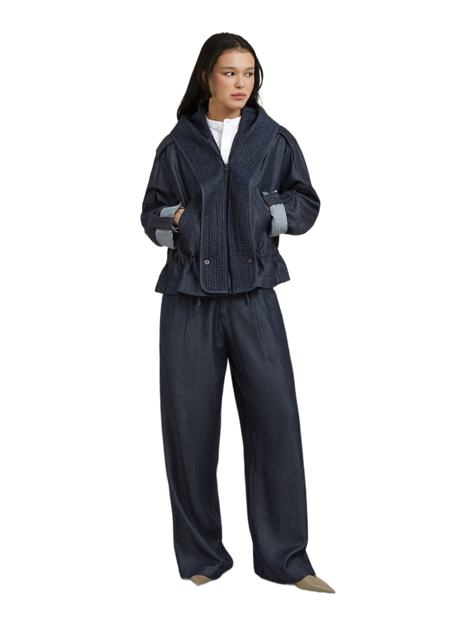 G-STAR RAW Wide-Leg Chino in Denim-Optik bei Robert Ley