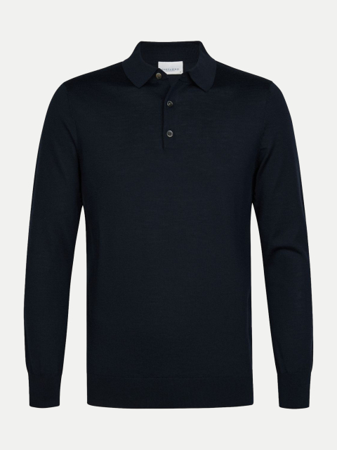 PROFUOMO Pullover mit Polokragen aus Wolle bei Robert Ley