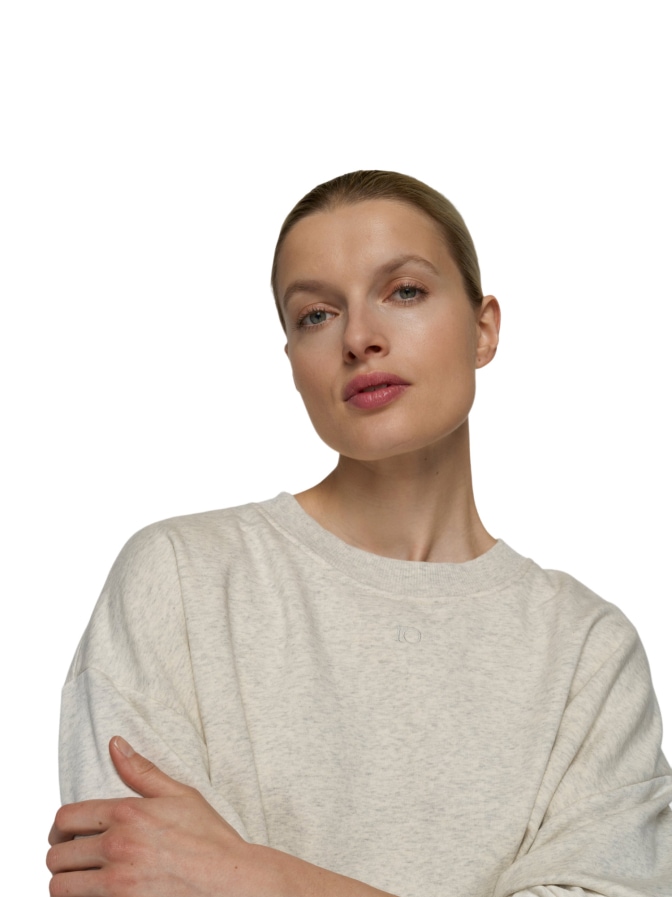 10 Days Oversized Pullover mit Faltendetail bei Robert Ley