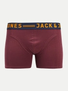 Jack & Jones 3er-Pack Boxershorts 177083-Burgundy bei Robert Ley