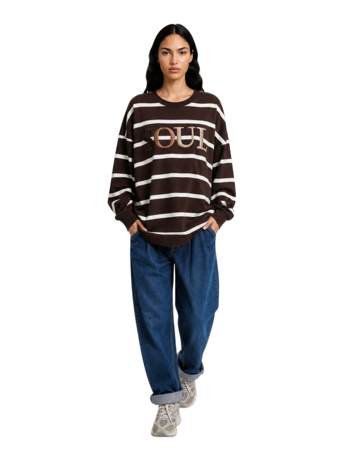 Smith & Soul Oversize Sweatshirt Soul 3D bei Robert Ley