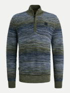 PME Legend Pullover mit halbem Reißverschluss 5301-Vintage Indigo bei Robert Ley