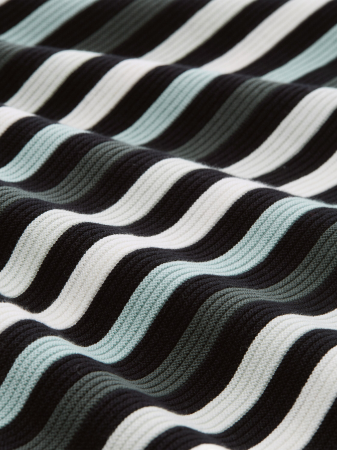 Tom Tailor Casual Strickpullover mit Streifenmuster bei Robert Ley