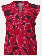 Street One Top mit Crochet-Details 37504-salsa red bei Robert Ley