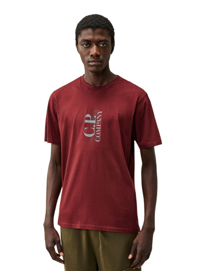 C.P. Company T-Shirt mit Frontprint bei Robert Ley