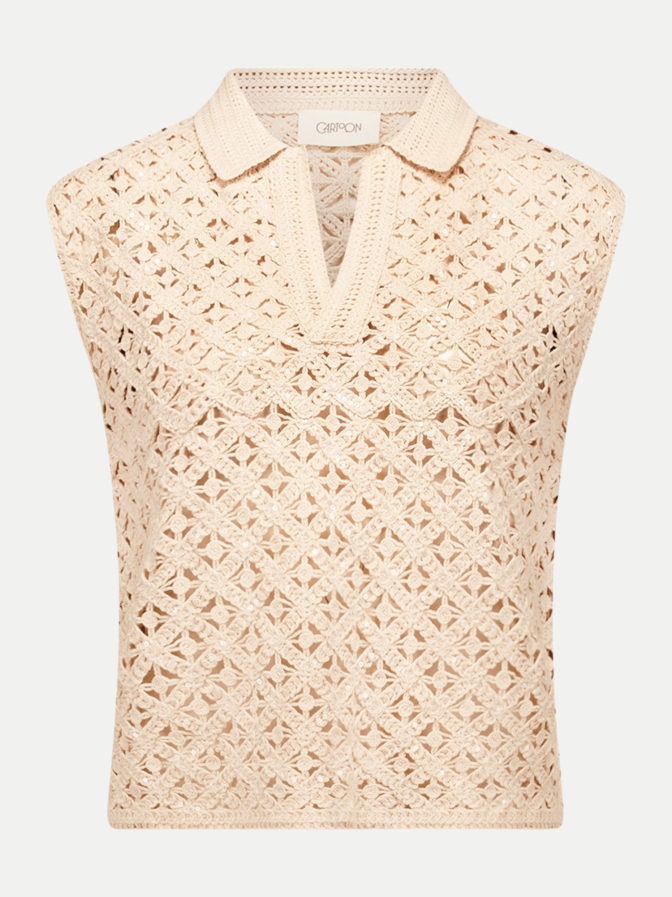 Cartoon Lochstrick-Shirt bei Robert Ley