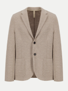 Harris Wharf London Woll-Blazer mit Seidenanteil 410-oat bei Robert Ley
