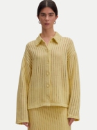 EDITED Strick-Hemd dusty yellow-dusty yellow bei Robert Ley