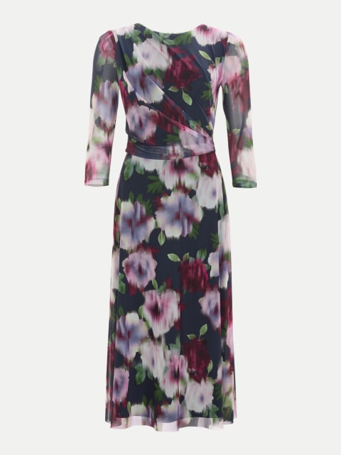 SWING Florales Mesh-Kleid bei Robert Ley