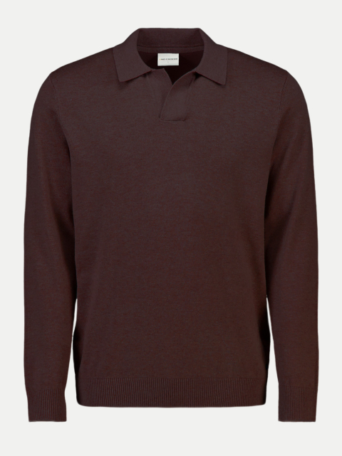 No Excess Feinstrick-Polo-Pullover bei Robert Ley