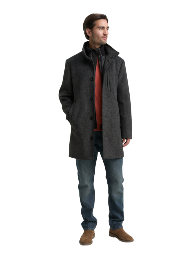 Tom Tailor Casual Mantel mit abnehmbarer Innenjacke bei Robert Ley