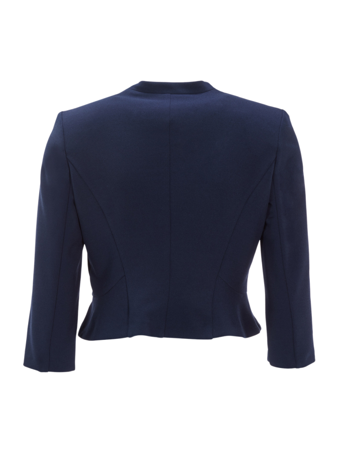 Swing Taillierte Jacke aus Jersey Crêpe bei Robert Ley