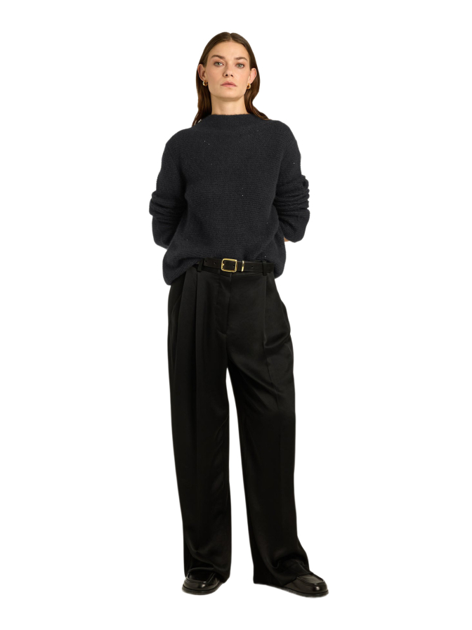 LU REN Kaschmir-Pullover Romy mit Seidenanteil bei Robert Ley