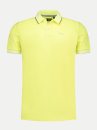 NZA New Zealand Auckland Poloshirt mit Logo 1208-ELECTRIC YELLOW bei Robert Ley