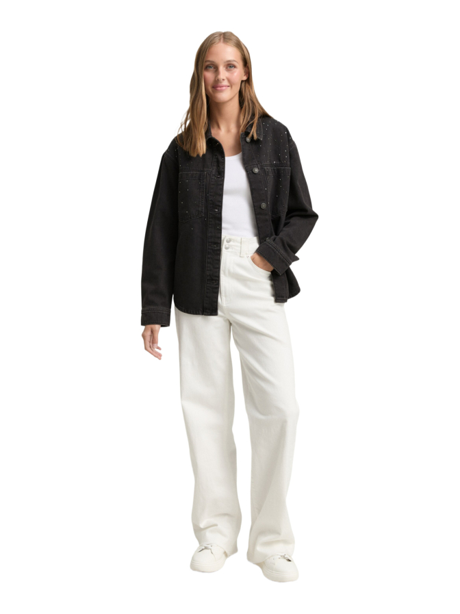 Tom Tailor Denim Jeansjacke mit Strass bei Robert Ley