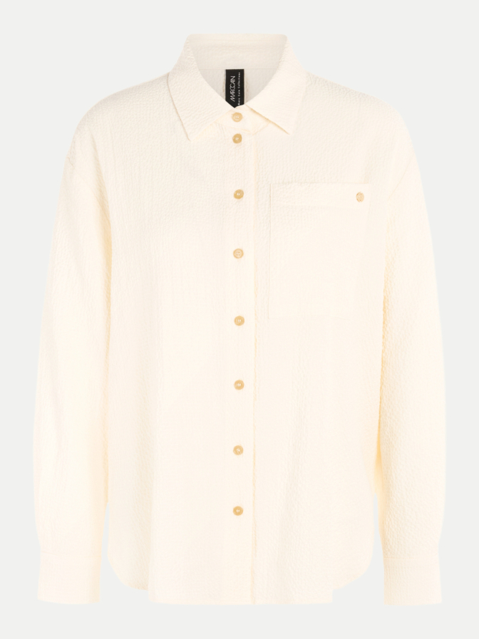 Marc Cain Bluse mit strukturiertem Muster bei Robert Ley