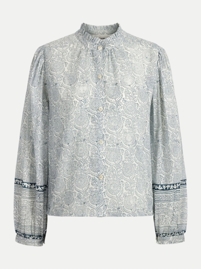 Ladneri Handbedruckte Bluse Arles bei Robert Ley