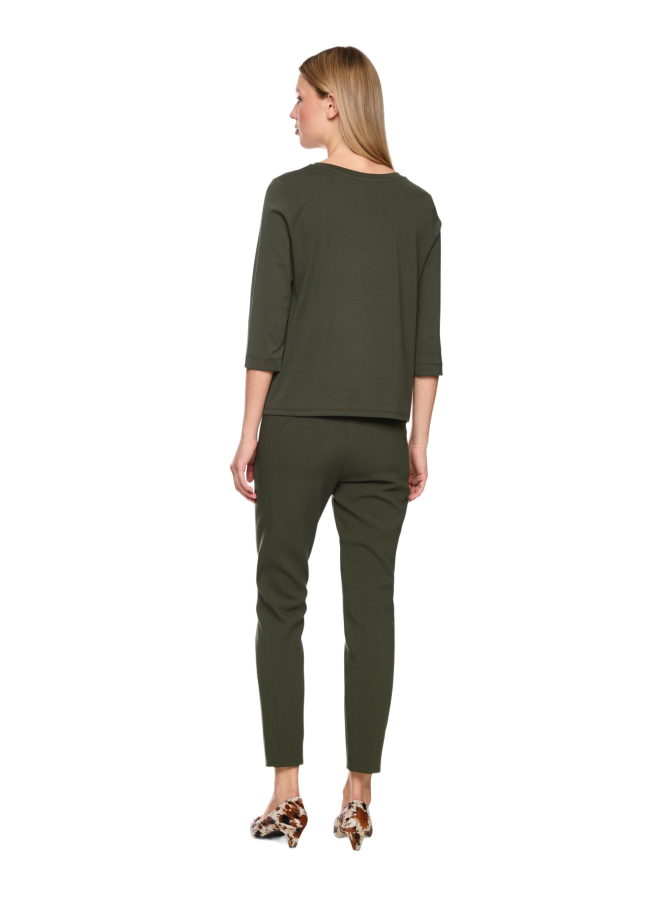 Marc Cain T-Shirt mit Schmuckcordel bei Robert Ley