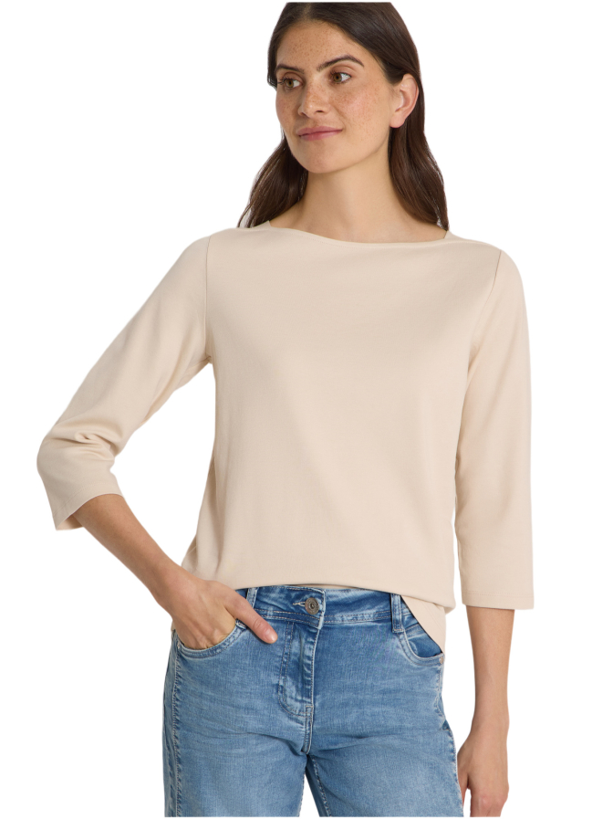 Cecil Basic Langarmshirt bei Robert Ley