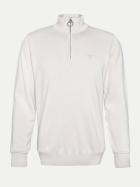 Barbour Baumwollpullover mit Reißverschluss be12mist bei Robert Ley
