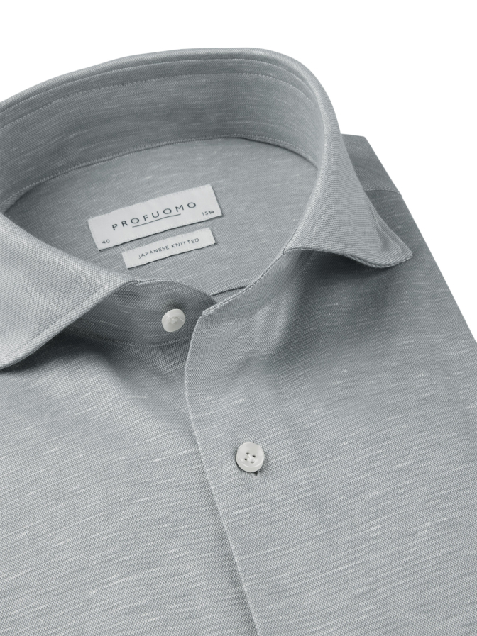 PROFUOMO Slim- Fit Hemd mit Cutaway- Kragen bei Robert Ley