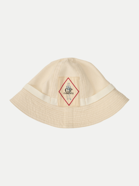 C.P. COMPANY Bucket Hat mit Logo-Patch bei Robert Ley