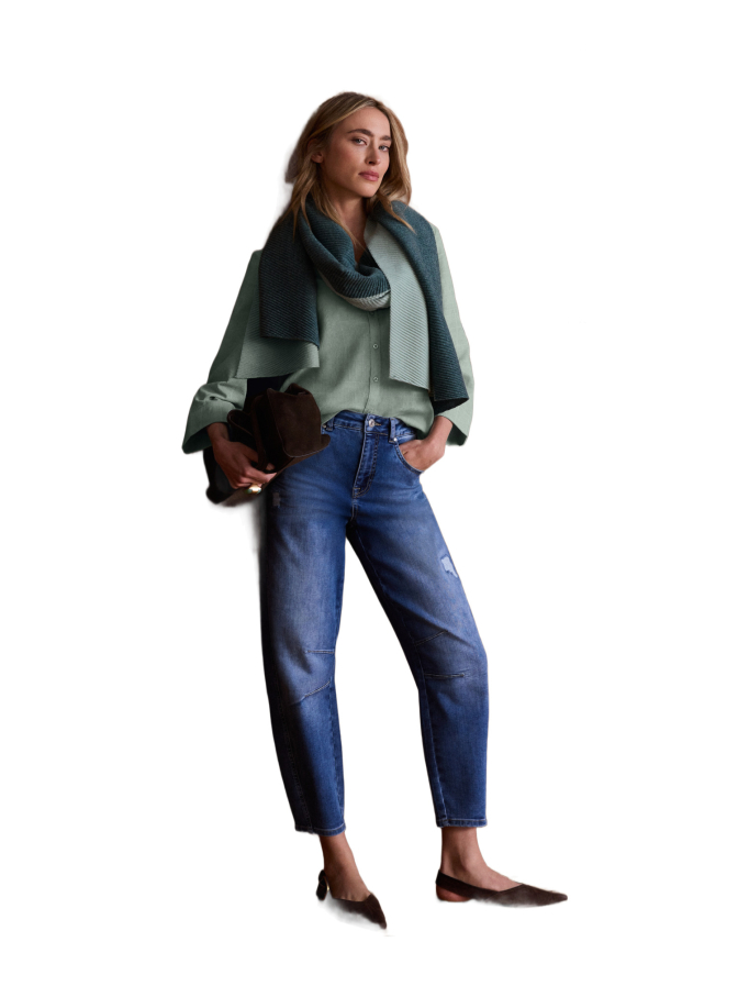 Street One Cordbluse mit 3/4 Arm bei Robert Ley
