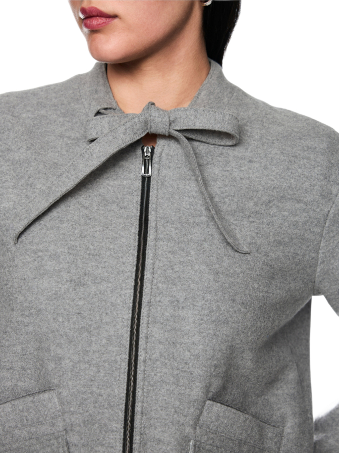 Marc Cain Schurwolljacke mit Stehkragen bei Robert Ley